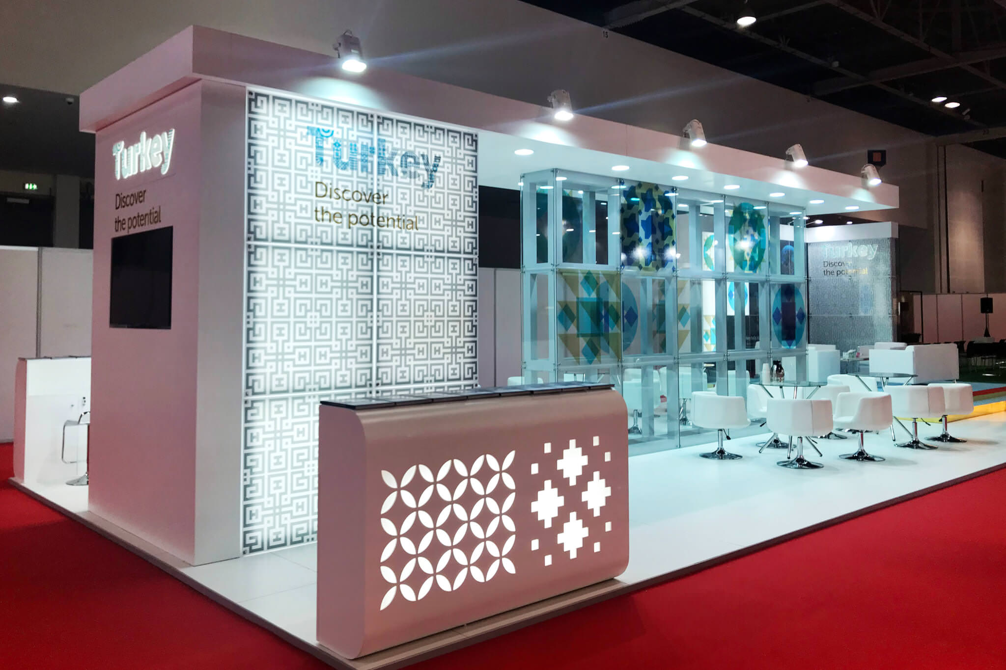Turkish Pavilion, Ministry Info Stand @ MEE 2018
