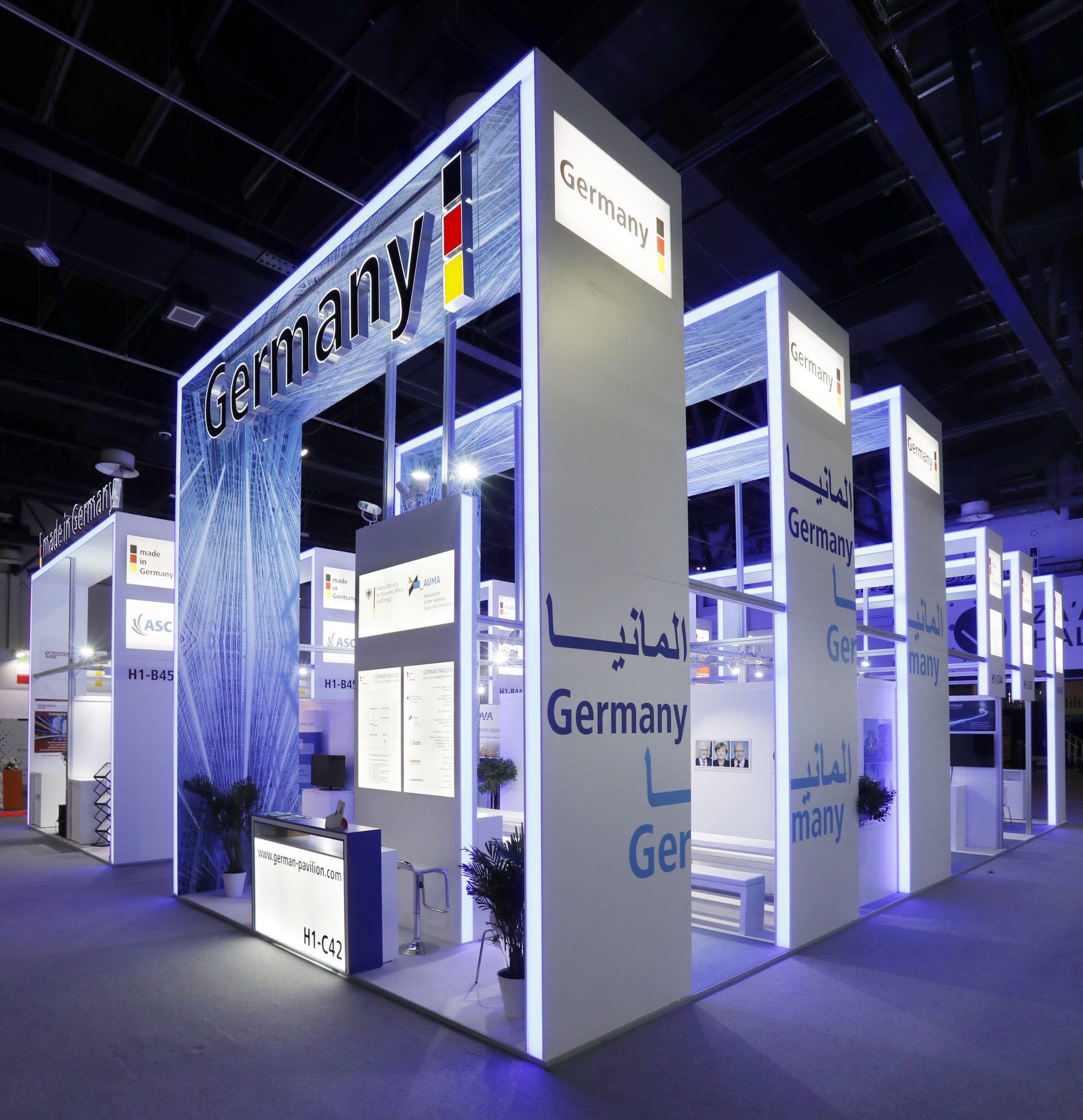 Germany Pavilion @ Gitex Technology Week 2019, 186sqms