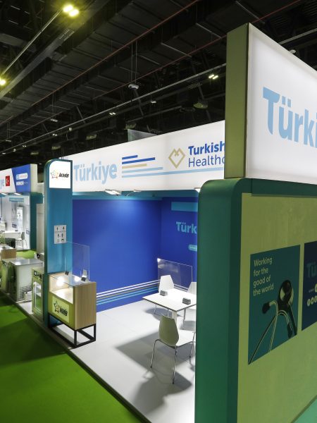 Turkey Pavilion @ ArabHealth 2021, 600sqms