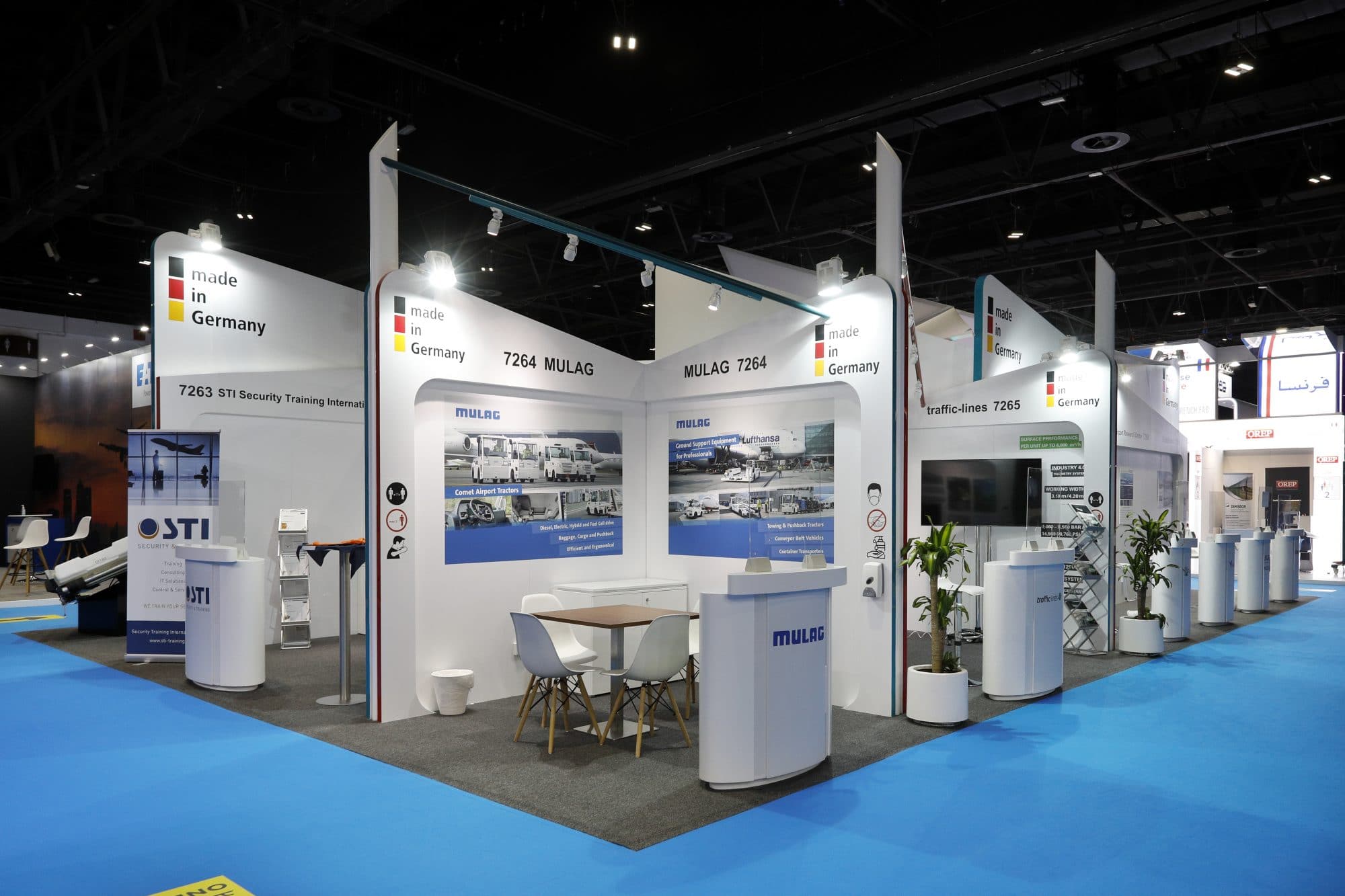 Germany Pavilion @ Airport Show Dubai 2021