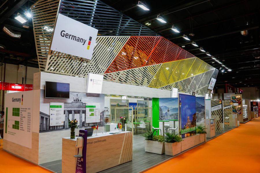 Germany Pavilion @ Gulfood 2022, 1002 sqms